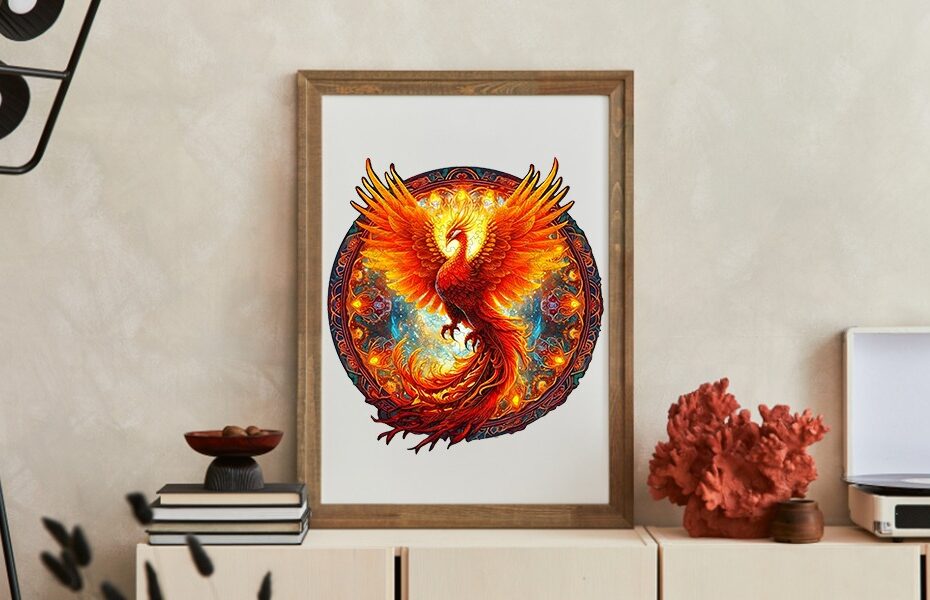 Jigsaw Puzzle: A Phoenix Rising from Pieces 66d4ab0313ef5