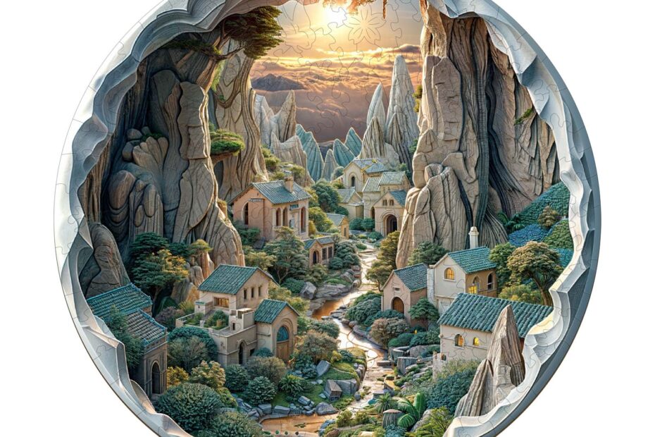 Träpussel – 3D-vision inuti grottan 2 66e7fb36ec5d0