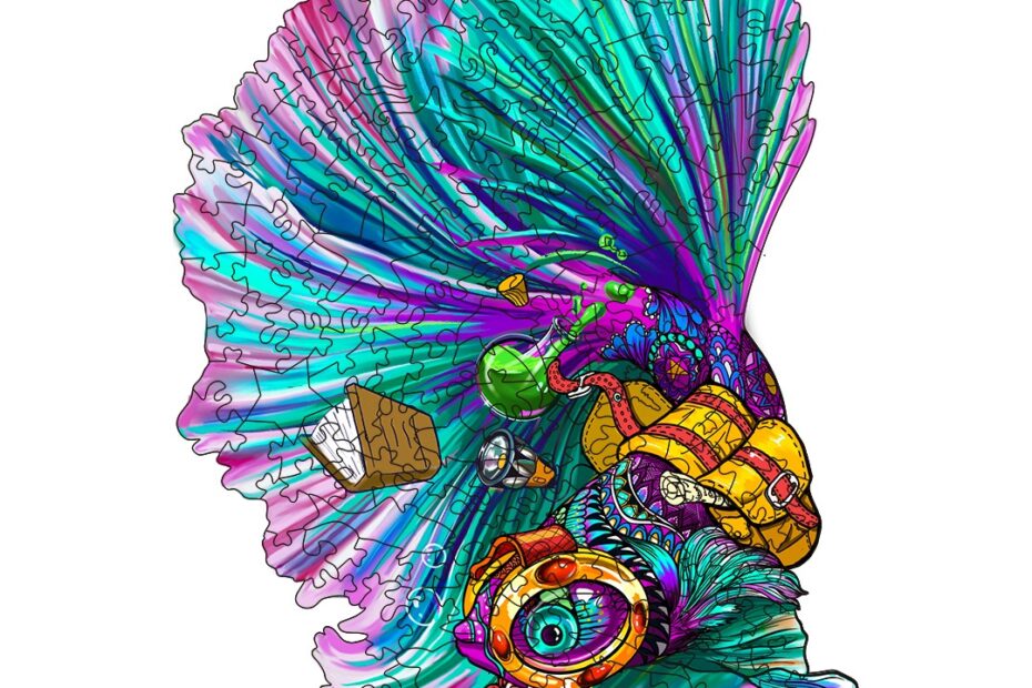 Pussel i trä -ADVENTUROUS BETTA 66ea1377a711f