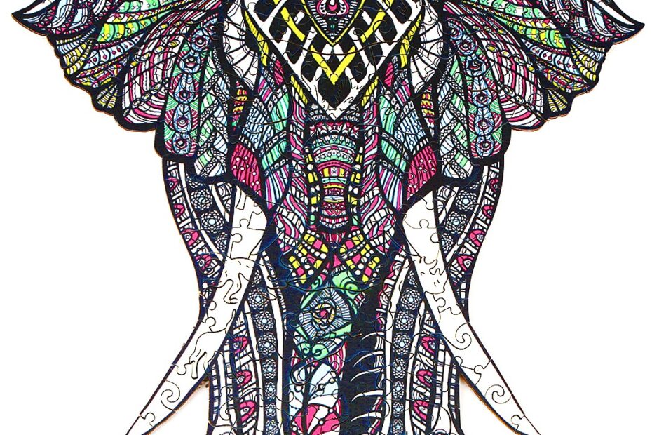 Pussel i trä-ANCIENT MAMMOTH 66d609902282b