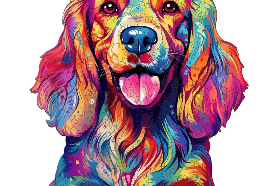 Pussel i trä – Cocker Spaniel 2 66ddfdb6efcaf