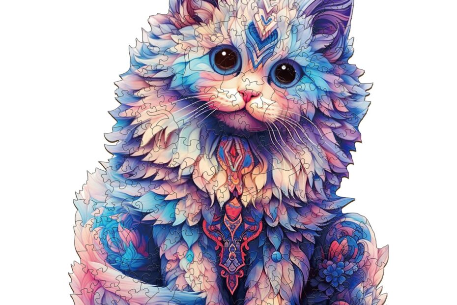 Träpussel – Söt Ragdoll Cat 66e8c97ee876b