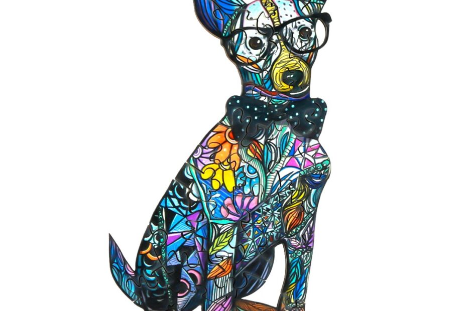 Pussel i trä-GENTLEMEN HUND 66d878f839d74