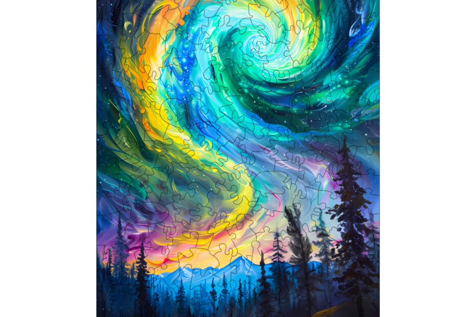 Träpussel-Natt Aurora 66e8d3b63710b