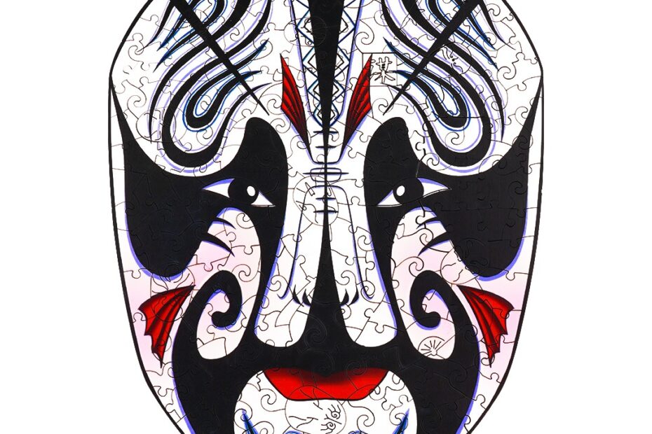 Pussel i trä- OPERA MASK ADVISER 66e8f297cc3f5