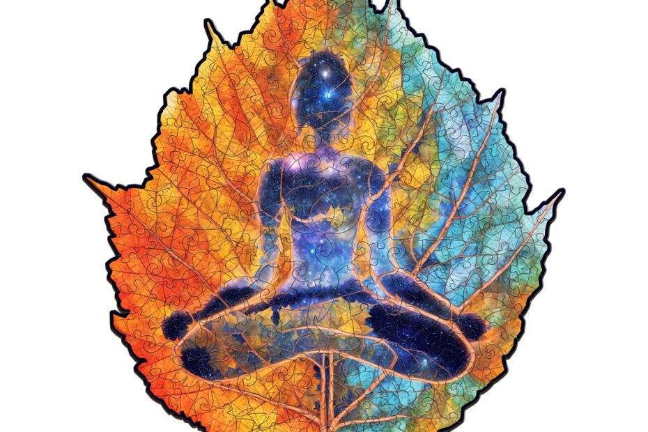 Pussel i trä – Meditation över stjärnklar himmel 66e703bb8cebf