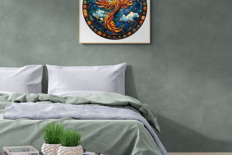The Phoenix Puzzle: Ett fantastiskt trämästerverk för pusselentusiaster 66eb764453532