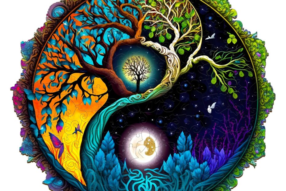 Träpussel-Yin-Yang Livets träd 4 66d3bdb5133d7